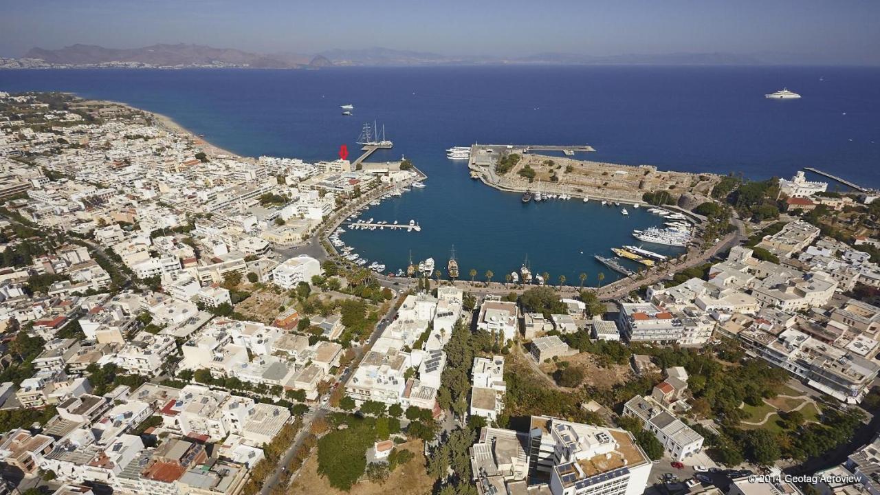Achilleas Hotel Apartments Kos Bagian luar foto
