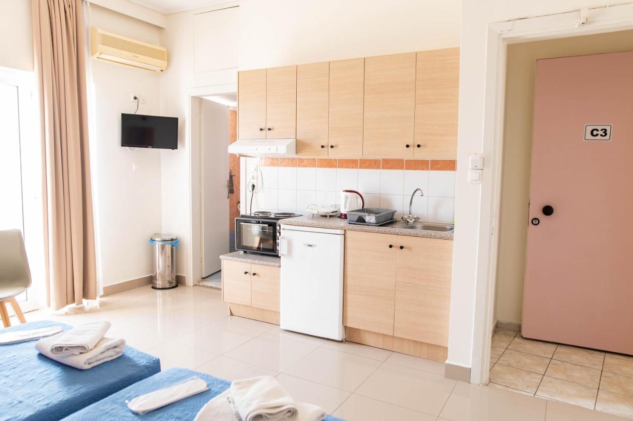 Achilleas Hotel Apartments Kos Bagian luar foto
