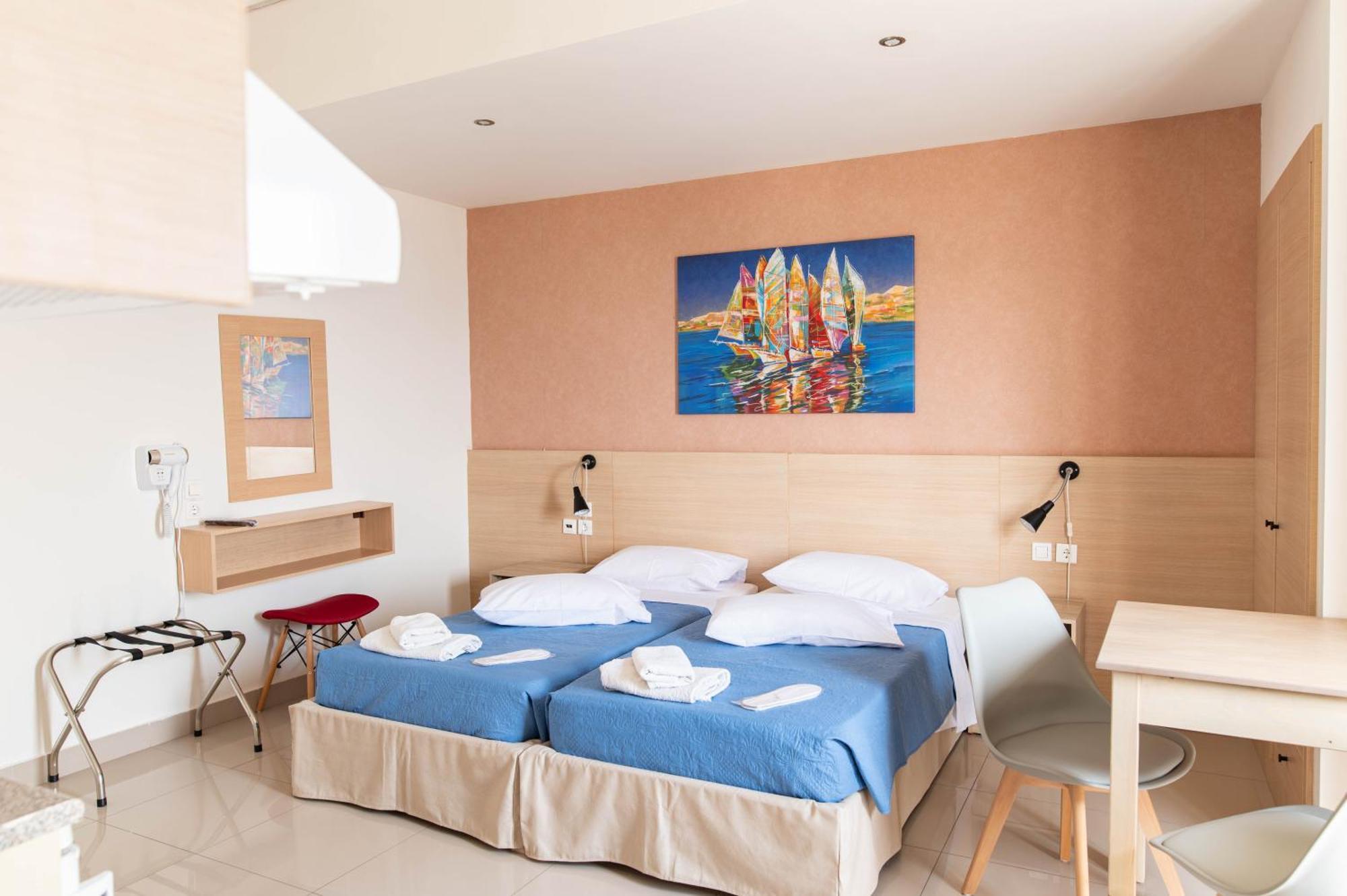 Achilleas Hotel Apartments Kos Bagian luar foto